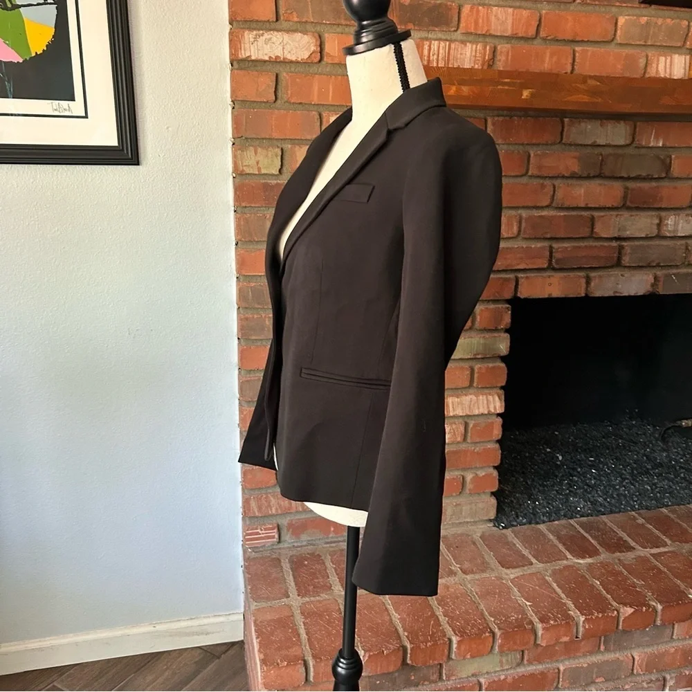 NWT J. Crew Original Schoolboy Blazer in Black Sz S